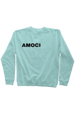 AMOCI Pigment Dyed Crew Neck