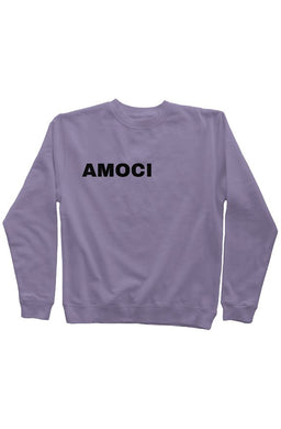 AMOCI Pigment Dyed Crew Neck